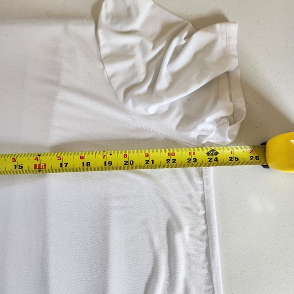 Penningtons White Short Sleeve Jersey Open Front Cardigan Cover-Up Shrug Soft - Picture 5 of 8